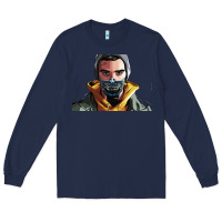 Navy codfish beatbox Long Sleeve Tee - artisFamous
