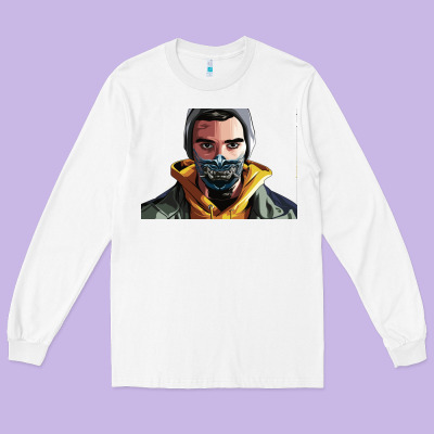 Codfish Beatbox Long Sleeve Tee Designed By Artisfamous