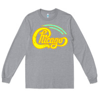 Heather Grey Best Chicago Long Sleeve Tee - artisFamous