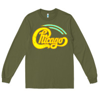 Army Green Best Chicago Long Sleeve Tee - artisFamous