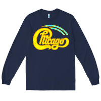 Navy Best Chicago Long Sleeve Tee - artisFamous