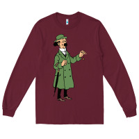 Burgundy professor calculus Long Sleeve Tee - artisFamous