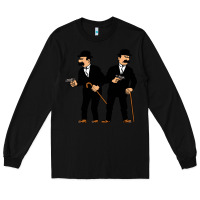 Black Thomson and Thompson Long Sleeve Tee - artisFamous
