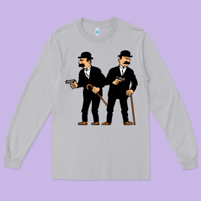 Thomson And Thompson Long Sleeve Tee Designed By Artisfamous