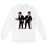 White Thomson and Thompson Long Sleeve Tee - artisFamous