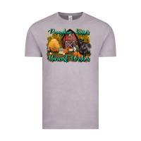 Vintage Zinc pumpkin kisses harvest wishes Vintage Tee - BundleAndBundleShop