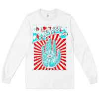White Premium Collection Design Long Sleeve Tee - artisFamous