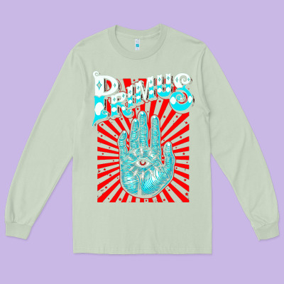 Premium Collection Design Long Sleeve Tee Designed By Artisfamous