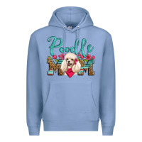 Colony Blue poodle mom Premium Hoodie - Artiststas