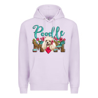 Lilac poodle mom Premium Hoodie - Artiststas