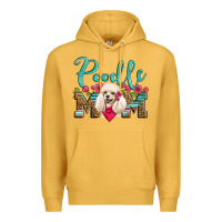 Mustard poodle mom Premium Hoodie - Artiststas