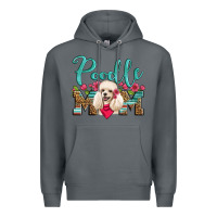 Rock poodle mom Premium Hoodie - Artiststas