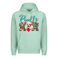 Seafoam poodle mom Premium Hoodie - Artiststas