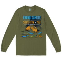 Army Green Brandi Carlile Poster Long Sleeve Tee - artisFamous