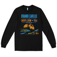 Black Brandi Carlile Poster Long Sleeve Tee - artisFamous