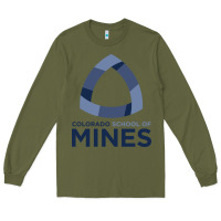 Army Green School of Mines Long Sleeve Tee - artisFamous