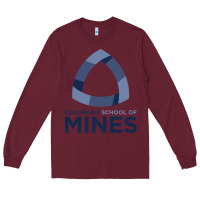 Burgundy School of Mines Long Sleeve Tee - artisFamous