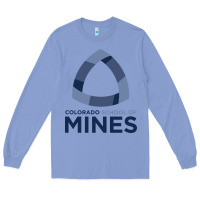 Colony Blue School of Mines Long Sleeve Tee - artisFamous