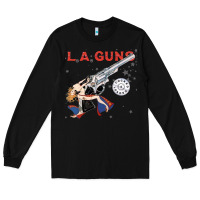 Black la guns Long Sleeve Tee - artisFamous
