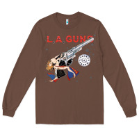 Chestnut la guns Long Sleeve Tee - artisFamous