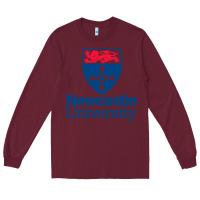 Burgundy Newcastle Gift Long Sleeve Tee - artisFamous