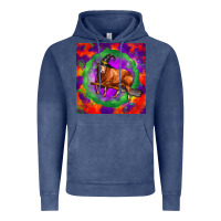 Vintage Denim halloween red angus bull Vintage Hoodie - LillyAllenDesigns
