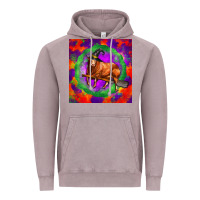 Vintage Zinc halloween red angus bull Vintage Hoodie - LillyAllenDesigns