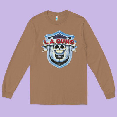 La Guns New Long Sleeve Tee Designed By Artisfamous