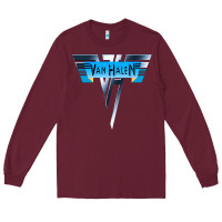 Burgundy halen Long Sleeve Tee - artisFamous