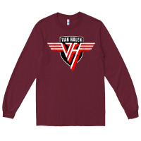 Burgundy halen Long Sleeve Tee - artisFamous