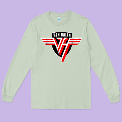 Halen Long Sleeve Tee Designed By Artisfamous