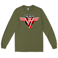 Army Green halen Long Sleeve Tee - artisFamous
