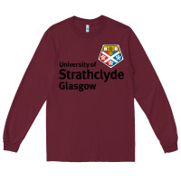 Burgundy Strathclyde Gift Long Sleeve Tee - artisFamous