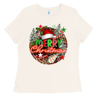 Bone Merry christmas Ladies Tee - FaDigitalArtStudio