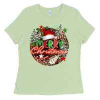 Matcha Merry christmas Ladies Tee - FaDigitalArtStudio