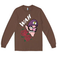 Chestnut waluigi voice ( wah ) Long Sleeve Tee - artisFamous
