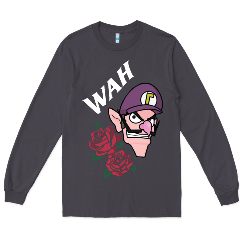 Waluigi Voice ( Wah ) Long Sleeve Tee by artisFamous | Teevron