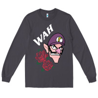Smoke waluigi voice ( wah ) Long Sleeve Tee - artisFamous