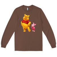 Chestnut Winnie the Pooh Piglet Long Sleeve Tee - artisFamous