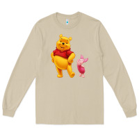 Mushroom Winnie the Pooh Piglet Long Sleeve Tee - artisFamous