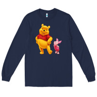 Navy Winnie the Pooh Piglet Long Sleeve Tee - artisFamous