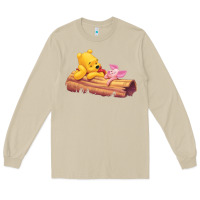 Mushroom Winnie the Pooh Piglet Long Sleeve Tee - artisFamous