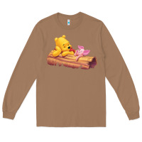 Toasted Coconut Winnie the Pooh Piglet Long Sleeve Tee - artisFamous