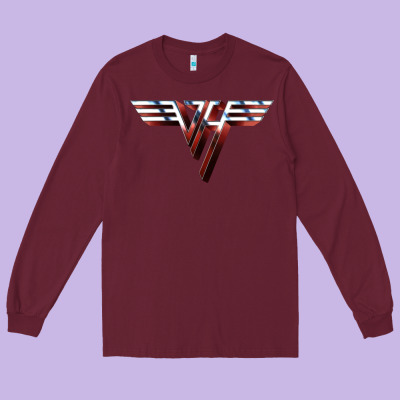 Halen Long Sleeve Tee Designed By Artisfamous