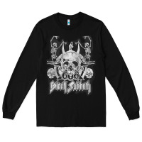 Black black sab.bath official vintage dancing skele Long Sleeve Tee - artisFamous