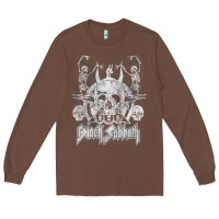 Chestnut black sab.bath official vintage dancing skele Long Sleeve Tee - artisFamous