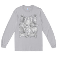 Moon Dust black sab.bath official vintage dancing skele Long Sleeve Tee - artisFamous