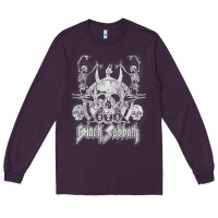Plum black sab.bath official vintage dancing skele Long Sleeve Tee - artisFamous