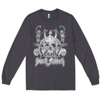 Smoke black sab.bath official vintage dancing skele Long Sleeve Tee - artisFamous