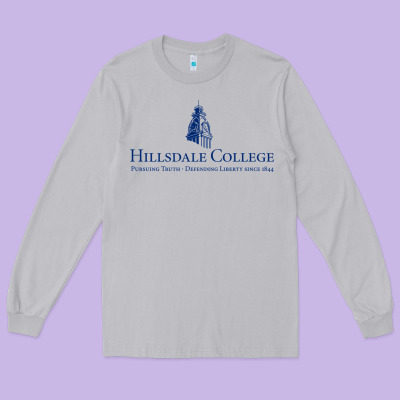 Hillsdale College Long Sleeve Tee Designed By Artisfamous